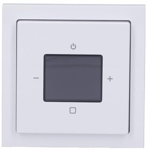 Busch-Jaeger Unterputz-Radio-Set: 8217 U-101 Busch-Radio BTconnect DAB+ + 8252-84-101 Zentralscheibe für Busch- DAB+ Radio + 1721-184K -Abdeckrahmen 1-fach future linear