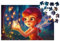 Milliwood Serie Secret Stories - Fairy Set - Puzzle für die ganze Familie - Puzzle Voller Magie - Klassisch geformtes Puzzle, 34x22,5cm, 150 Elemente