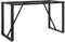 vidaXL Patas de mesa de comedor estructura O acero 140x60x73 cm