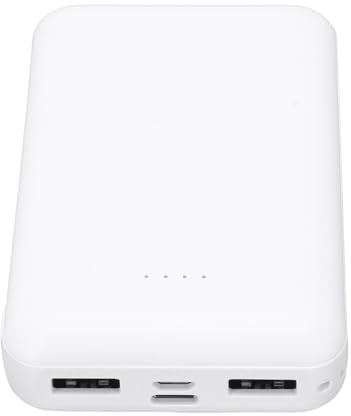 Asixxsix Portable Charger, 20000mAh Rechargeable Power Bank with MicroUSB, Type C, USB Ports, Indicator Lights, Multiple Protective Programs, Battery Pack for Heated Vest, Jacket