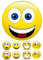 Tortenaufleger Smiley  Geburtstag, … Deckopapier, Zuckerpapier