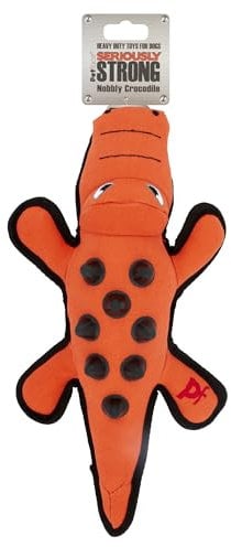 Petface (Seriously Strong by Petface) Nobbly Crocodile Dog Toy