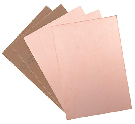 sourcing map 5Stk. Einseitige kupferkaschierte Laminat Leiterplatte FR4 | 100x70mm, DIY Prototyp PCB Tafel Namensschild, 3.94x2.76 Zoll, 1.5mm Dicke