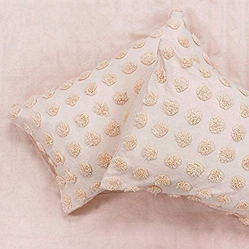 Linen House Haze Pair of Housewife Pillowcases, Peach, 50 x 75cm (20 x 30)