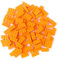 Strictly Briks Classic Briks - Bausteine-Set für kreatives Spielen - 100% kompatibel mit Allen führenden Bausteinmarken - 2 x 4 Noppen - Orange - 96-teiliges Set