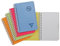 Clairefontaine 328225C - Adressbuch / Vokabelheft Linicolor Fresh mit Doppelspiralbindung 9x14 cm, 48 Blatt kariert, 90g Einband aus PP, farbig sortiert, 1 Stück