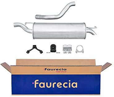 HELLA 8LD 366 036-321 Endschalldämpfer - Easy2Fit® Kit - hinten - zweiteilig - Set mit Anbauteilen