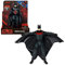 DC Comics, Batman Il Film, Personaggio Deluxe del Film The Batman da 30 cm con Tuta alare, luci, Suoni e Ali Che Si aprono, Oggetto da Collezione del Film The Batman.