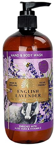 The English Soap Company, ENGLISH LAVENDER, Hand & Body Wash 500 ml