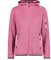 CMP Damen Knitted Hoodie Jacke, pink Fluo-Lighter, 38