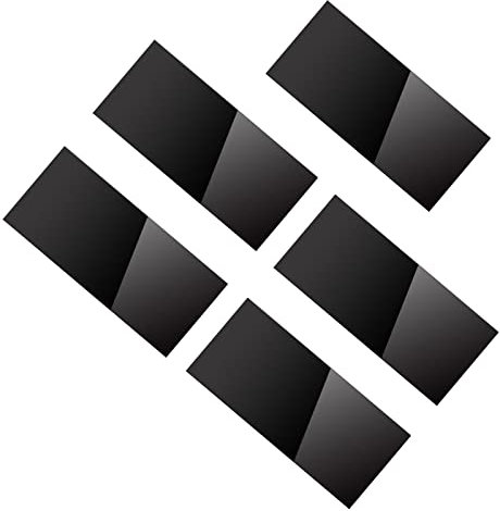 Lente de Casco Soldadura,Lente de Casco de Soldadura Placa Protectora,Gafas Protectoras para Soldar,para Soldar La Hoja Protectora Externa O Interna 5 Piezas 108x50MM Tokaneit