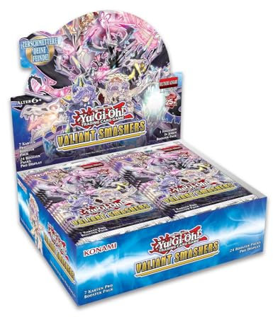 Yu-Gi-Oh! Trading Card Game Valiant Smashers-Display-Deutsche Ausgabe, 1. Auflage