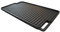 Grill- und Bratplatte aus massivem Gusseisen zweiseitig anwendbar 46 x 26 cm