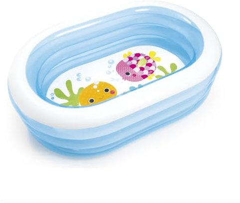 Piscina Infantil Intex Azul Marino 163 x 46 x 107 cm