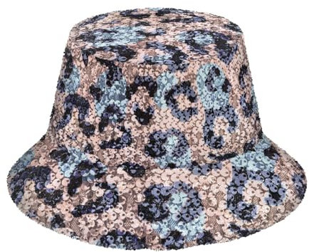 YOUJUNER Damen Wintermütze Tierischer Leoparden-Print Plüsch Fischerhut Flauschige Warme Damenhut Bucket Hat Anglerhut für Mädchen