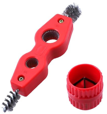 ChgImposs 2Pcs Pipe Reamer Deburring Tool PVC Pipe Reamer Pipe Cleaner and Reamer Set for PVC Tubing, Aluminum Pipes,Tubing Chamfer Tool