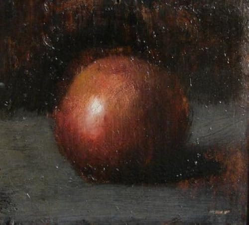 DOeraa Hochwertiges Leinwanddruck Leinwand Wandbild Kunstdruck Berühmt Stilleben Rot Jean-Jacques Henner für Flurdekoration 60x90cm