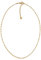 day.berlin Damen Halskette Twist in Gold 18k vergoldet, filigrane Kette gedreht ohne Anhänger 42cm + 5cm, variable Länge aus 316L Edelstahl, nickelfrei & wasserfest