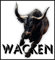 WildeBabsKLBT Stier Schwarz Sprung Wacken W02 30cm Hochwertige Premium Auto-Aufkleber Sticker Decal Autoaufkleber Aufkleber-Folie Wunschtext Tuning selbst gestalten Wunsch-Zahl