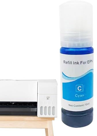 Nankoyal Printer Ink Set | Set of 4 Bottles for Printer Replacement,Wide Color Gamut Printer Replacement for Professional Environments, Work Area, and Home