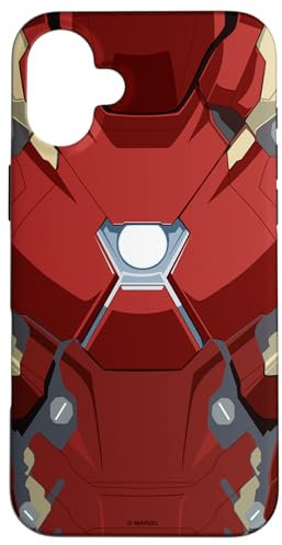 Marvel Iron Man Tony Stark Armor Case for iPhone 16 Plus