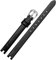 honyeuk Uhrenarmband Aus Rindsleder Für Tissot Notched 1853 Flamenco Series T003/209 Damenuhrenkette(Black silver,8mm)