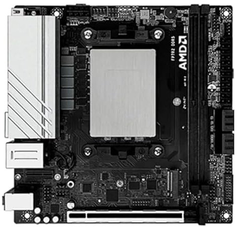 Placa base N17 NAS AMD Ryzen 7 7840HS 2xNVMe 4xSATA3.0 1x PCIEx8 2xDDR5 2x2.5G LAN 17x17 Gaming ITX Mainboard HDMI*2 DP Mini ITX Soft Routing Board