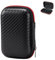OQKAHIV 1 pcs Custodia hard disk esterno, Custodia rigida custodie, 11cm*8cm*4cm, Protegge il disco rigido, SSD esterno portatile, Borsa da viaggio protettiva, Organizer per Viaggi Accessori, Nero