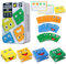 YeaHapiday Holzwürfel Puzzle, Gesichter Puzzle Bauwürfel Ausdruckswürfel Holzpuzzle,Interaktives Knobelspiele Spiel,Mastermind Spiel,3D Puzzle Montessori Face-Changing Magic Rubiks Cube
