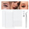 FunZing Faux piercing de nez autocollant avec 3 feuilles de faux piercing de lèvre, faux piercing de nez, sourcils, pierres précieuses pour le visage, les oreilles, le corps, bijoux non percés 2 mm,