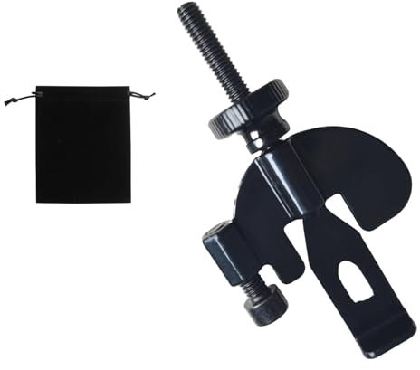 Portable Door Lock – Travel Safety Lock for Hotel Rooms, Caravan & Home – No Drilling Required, Easy Installation for Extra Door Security – Black Door Lock Gadget