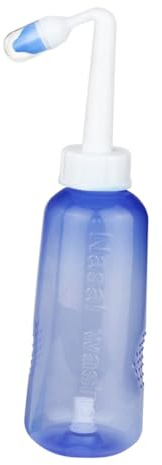 JOINPAYA Bottiglia per Lavaggi Nasali 500ml in Plastico Presa Salda per Irrigazione Nasale Adatta Adulti e Ragazzo Ragazza