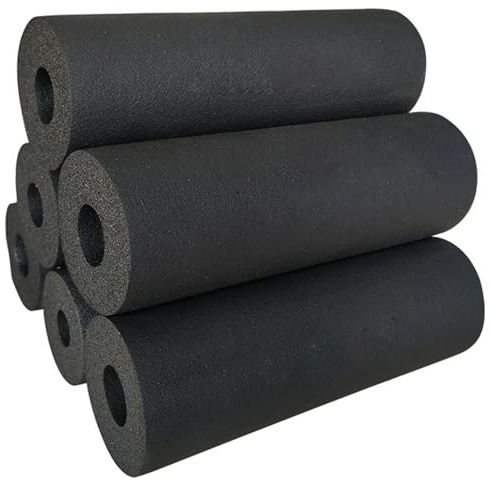 Rohrisolierungsschaumschläuche Polyethylenschaum-Rohrisolierung, 1,8 m, 9 mm Wandstärke, Schwarz(9mm)