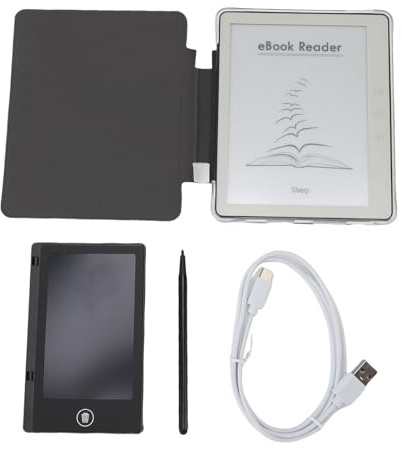 Gugxiom E-Book-Reader-Gerät für Android 8.1, E-Ink-Reader mit 5,76-Zoll-HD-Touchscreen 198 Ppi, 1 GB RAM, 32 GB Speicher, Elektronischer Buchleser mit WLAN