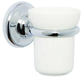 Croydex Flexi-Fix Grosvenor Chrome Easy to Fit Tumbler , QM701841