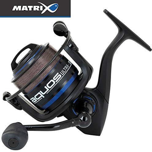 Fox Matrix Aquos Ultra 3000 - Angelrolle zum Friedfischangeln, Stationärrolle zum Feedern, Rolle zum Feederangeln, Feederrolle