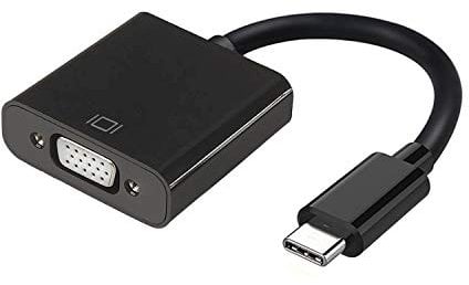 ADAPTADOR AISENS USB TIPO-C MACHO A VGA HEMBRA 15CM NEGRO A109-0347