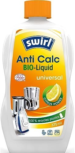 Melitta 8221646 Anti Calc Liquid Swirl Bio Entkalker flüssig 375ml, Plastik