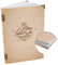 Logbuch-Verlag Grand Livre de Recettes XXL Cadeau pour Elle Maman Mamie Soeur 164 pages blanche Table des Matière