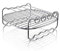 HD9904/00 Grille à brochettes à double couche avec accessoires pour friteuse à air comprimé multifonction en acier inoxydable (20 cm, quatre aiguilles)