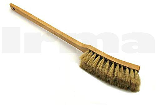 BSD Holz Schneebürste 60cm - Auto Schneebürste mit Holzgriff