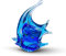 Gocce di Murano Ornamento Centrotavola Animale in Vetro Made in Italy, Lavorato Artigianalmente Secondo la Tradizione degli Artigiani di Murano Vetro Soffiato con Riflessi Interni