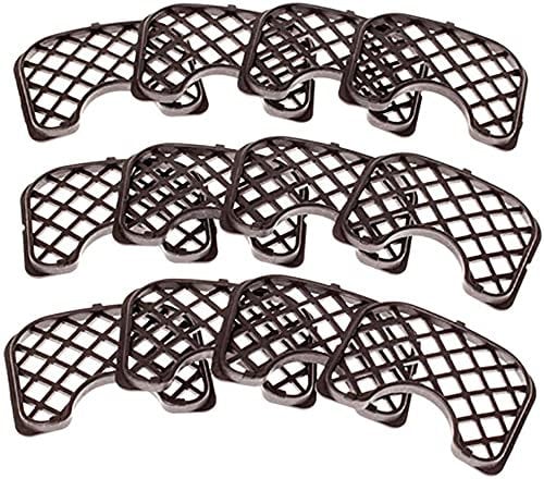 Pack of 12 Spare Diamond Easy Fill Hanging Basket Gates (Black)