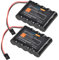 PowerTrust 2-Pack RC Battery 6V Rechargeable Battery Pack for RC Aircrafts, RC Airplane, Walking Robot and More