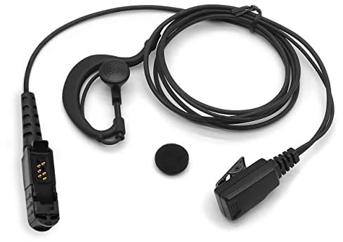 NEWASHAN - Auriculares con micrófono y PTT para Motorola TRBO Radio DP2400 DP2400e DP2600e DP3441e DP3661 XPR3300e XPR3500 MTP3000 MTP3550 XiR P6600 Talkie G-Style