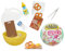 MGA's Miniverse Make It Mini Food Cafe Serie 2 - DIY Food Cafe Playset mit UV-Licht, Blindverpackung, nachgebildeten Lebensmittelzutaten und Harz - nicht essbar - geeignet für Kinder ab 8 Jahren