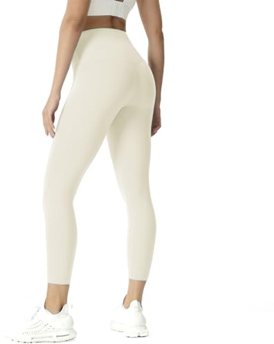ATRACTIVOLL Leggins Mujer, Deportivos Fitness Leggins, Cintura Alta, Push Up, Control de Abdomen, Elásticos Yoga Leggins, Suaves, Opaco