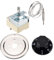 Knadgbft AC 16 A, 250 V, 50 fino a 300 °C, 3 pin, termostato capillare, per forno