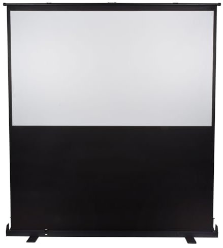 AV:Link | Portable Floor Standing Projector Screen Easy Setup Pull-Up In Any Location | 80 16:9