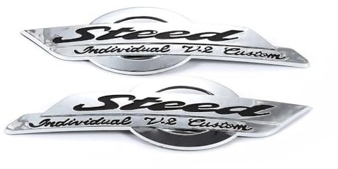 Tappetino serbatoio moto Moto Distintivo Adesivo Serbatoio Carburante Rilievo Carro Armato Protezione Decalcomania Per Hon&da Shadow VT VTX 400 600 750 1100 Steed 400 600